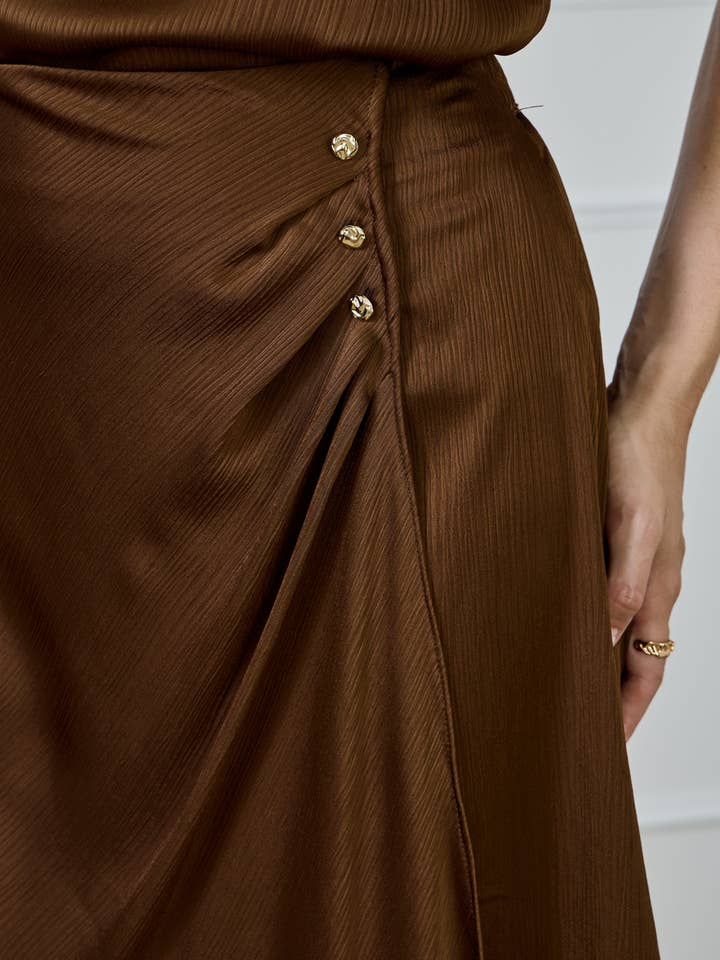 LULUMARY - Vendita all'ingrosso Gonna - Donna - Gonna lunga fluida SK86319