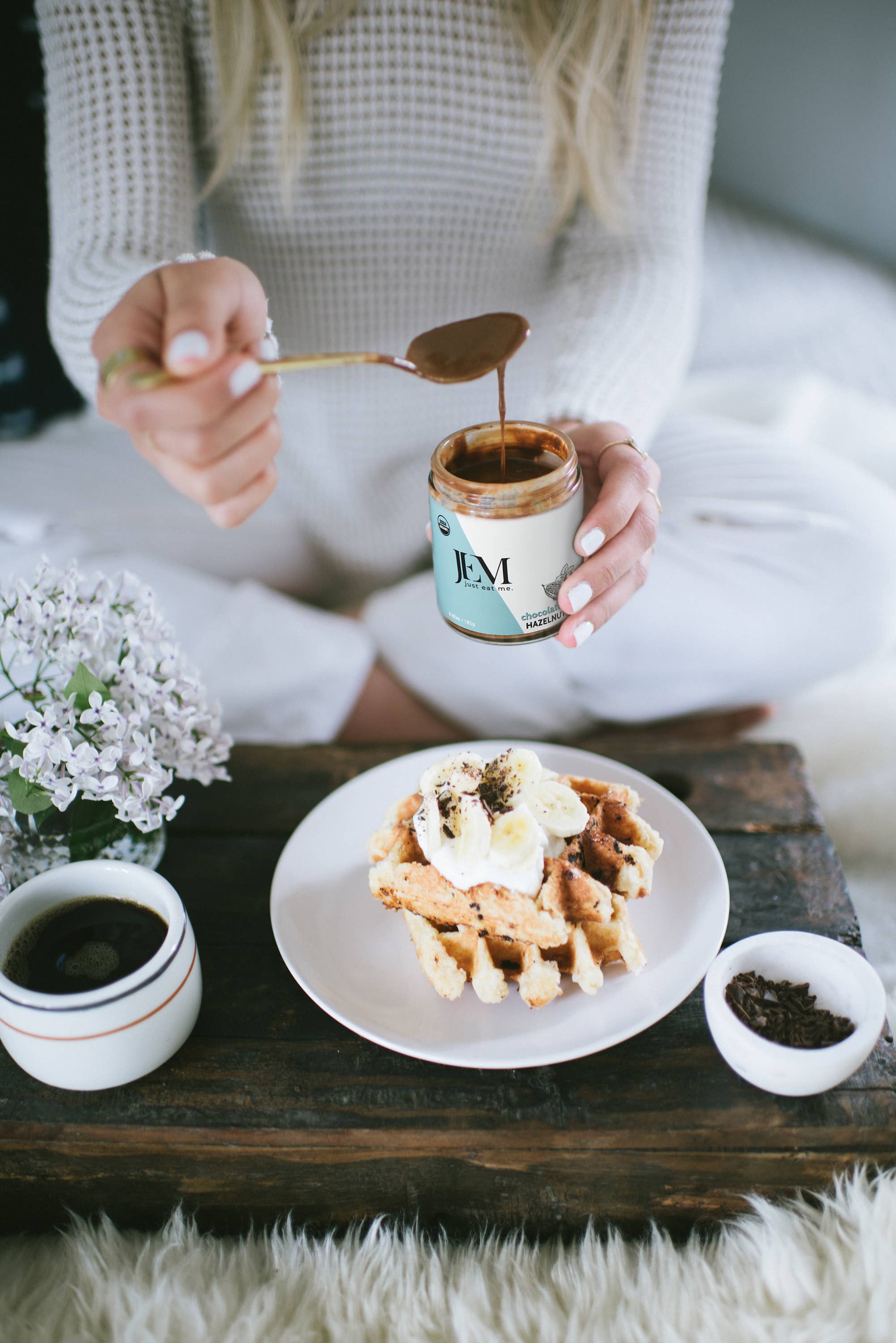 JEM Organics - Wholesale Nut Butter - 6.52 oz JEM Organics Chocolate Hazelnut Butter4