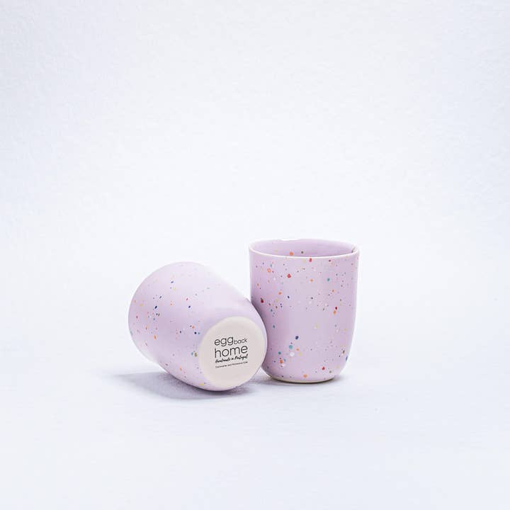 New Party Medium Cup 220ml Lilac for wholesale by Egg Back Home