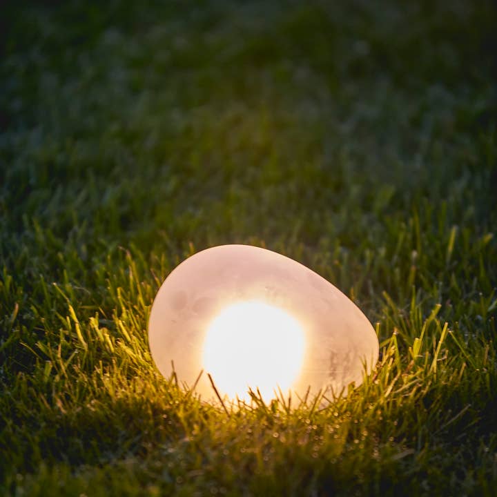 Lumina Of London AU - Wholesale Outdoor/Lawn Light - Solar Glass Pebble