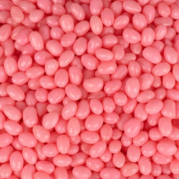 Just Candy - Wholesale Gummy - Jelly Beans 1lb - Pink Strawberry