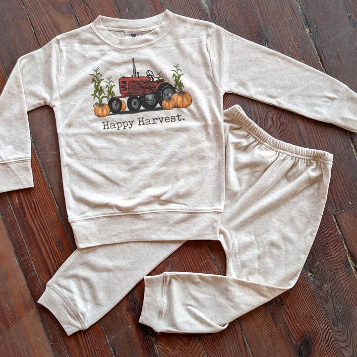 "Fröhliche Ernte" Roter Traktor Schlaf- und Spielset für Kleinkinder für den Großhandel von Barefoot Baby