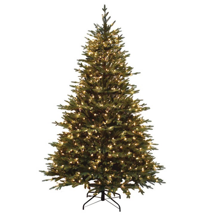 Santa’s Workshop Inc. - Wholesale Artificial Christmas Tree - 7.5' Balsam PE Tree, 600 UL Lights