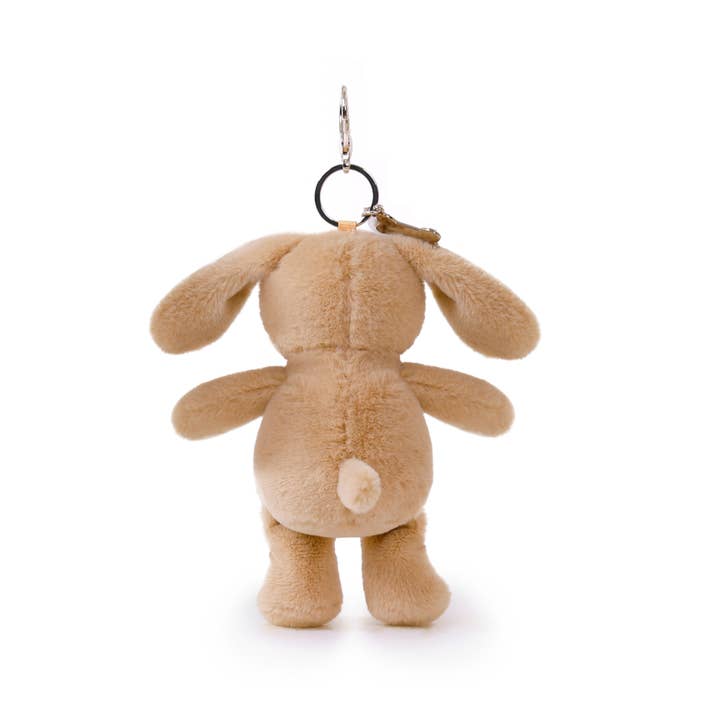 OB Designs Australia - Wholesale Stuffed/Plush Toy - Kids & Baby - Duke Dog Bag Charm (Vegan Angora) 7"/ 18 cm2
