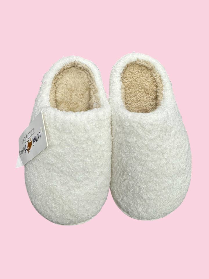 Camel Threads - Wholesale Slippers – Child - BLANK youth Cozy Toes - size small/medium0