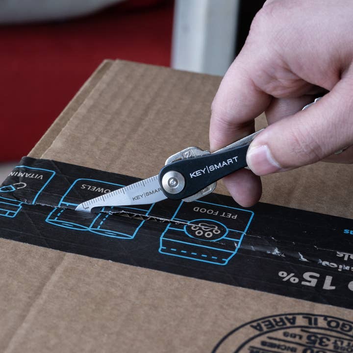 KeySmart / STATIK - Wholesale Handy Tool - KeySmart MultiTool Screwdriver & Box Cutter; Stainless Steel