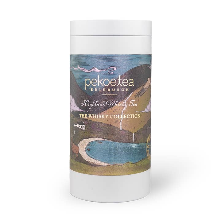 Whisky Tea Highland Blend 50g Caddy for wholesale by PekoeTea Edinburgh