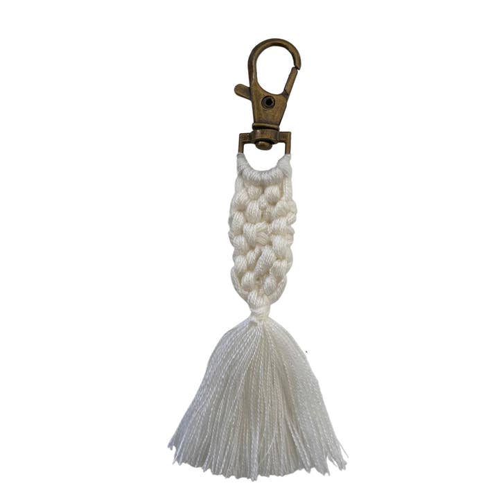 Lumily - Vente Accessoire de sac – femme - Macramé Zipper Pull Sac Charm Tassel Décor - Thaïlande7