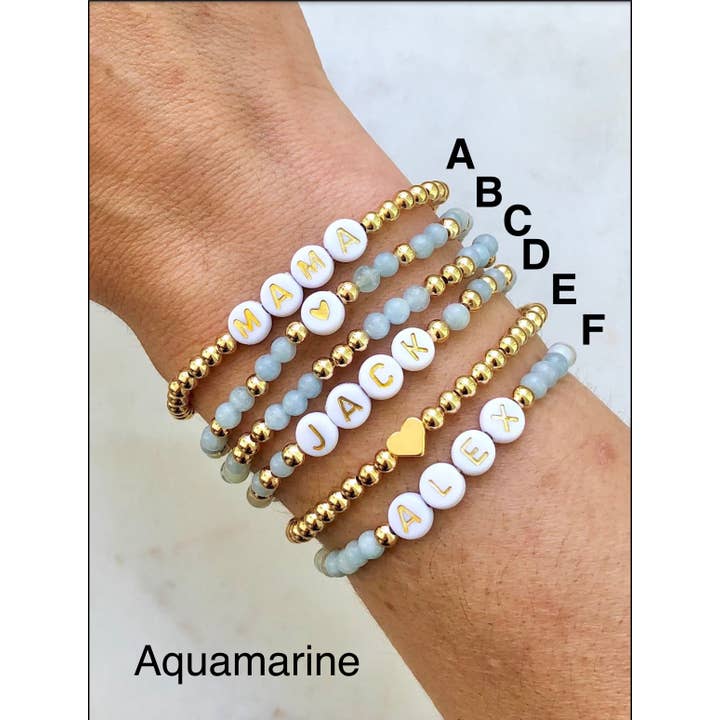 Simply Stated NY - Wholesale Beaded Bracelet - Custom Word Friendship Bracelets