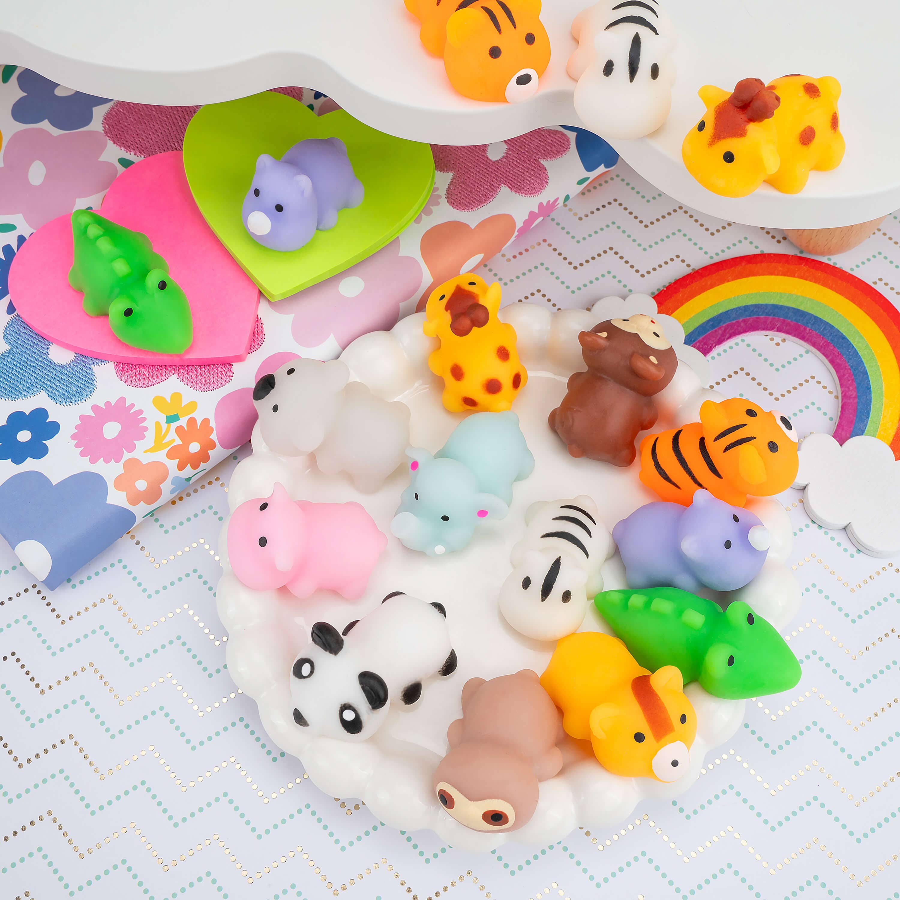 Kawaii Slime Company - Wholesale Squishy Toy - Kids & Baby - Zoo Animals Mochi Squishy (100pcs/case)3