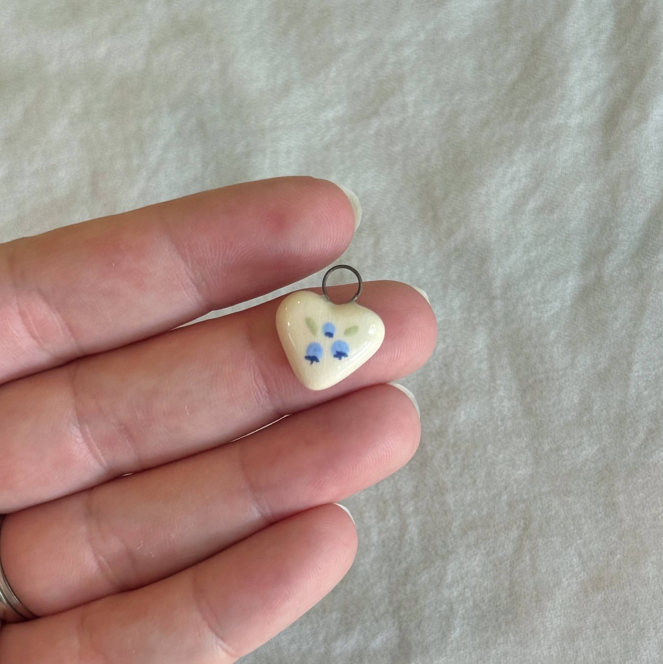 Terra Clay Co. - Wholesale Individual Charm/Pendant - Tiny Fruit Porcelain Charm2