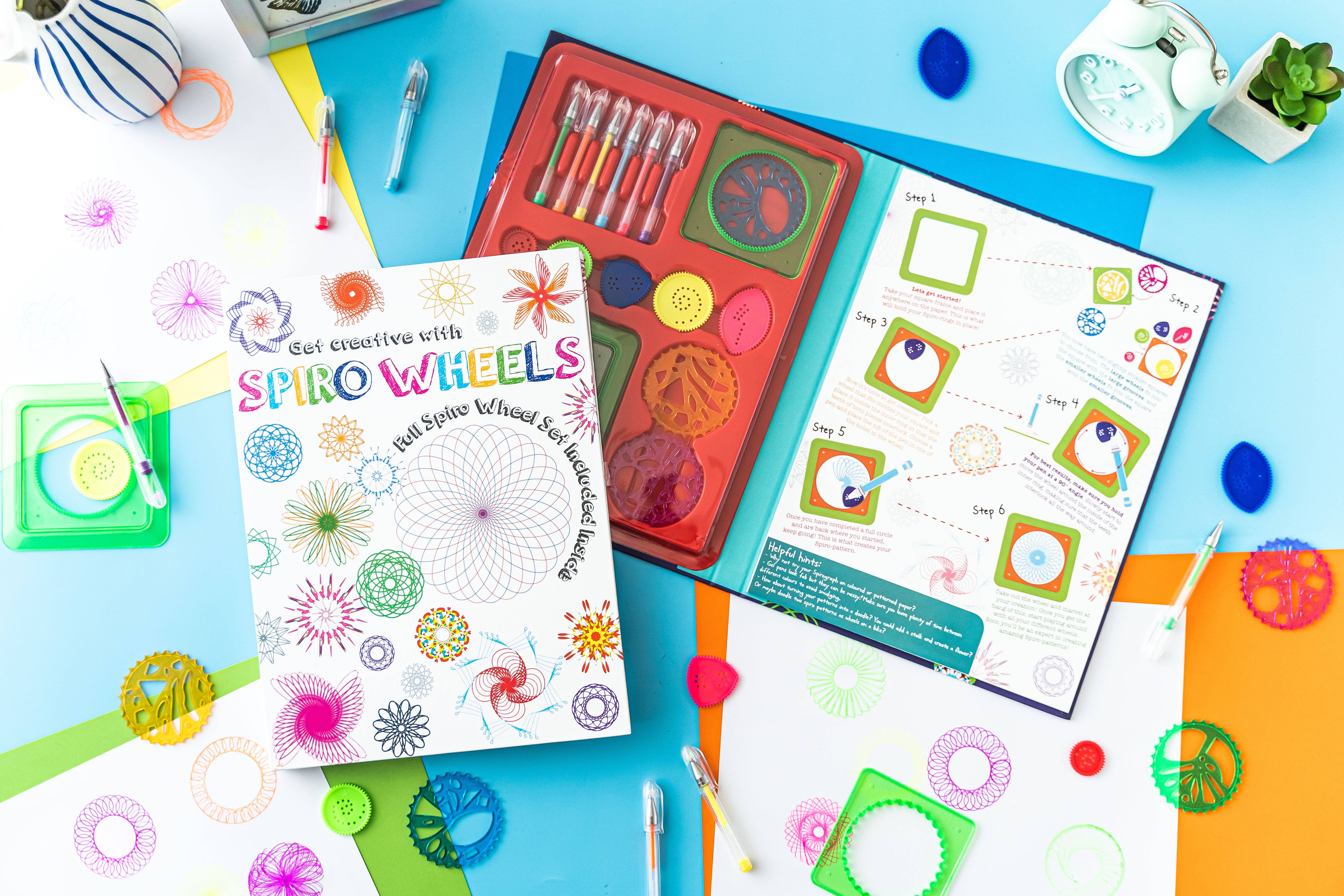Robert Frederick Ltd - Vendita all'ingrosso Libro su artigianato, hobby e fai da te - Set di ruote Spiro1