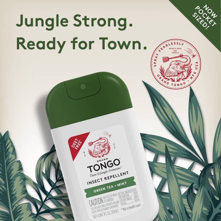 Grand Tongo - Wholesale Insect Repellent - Green Tea + Mint Insect Repellent - Pocket Spray - 1 pack3