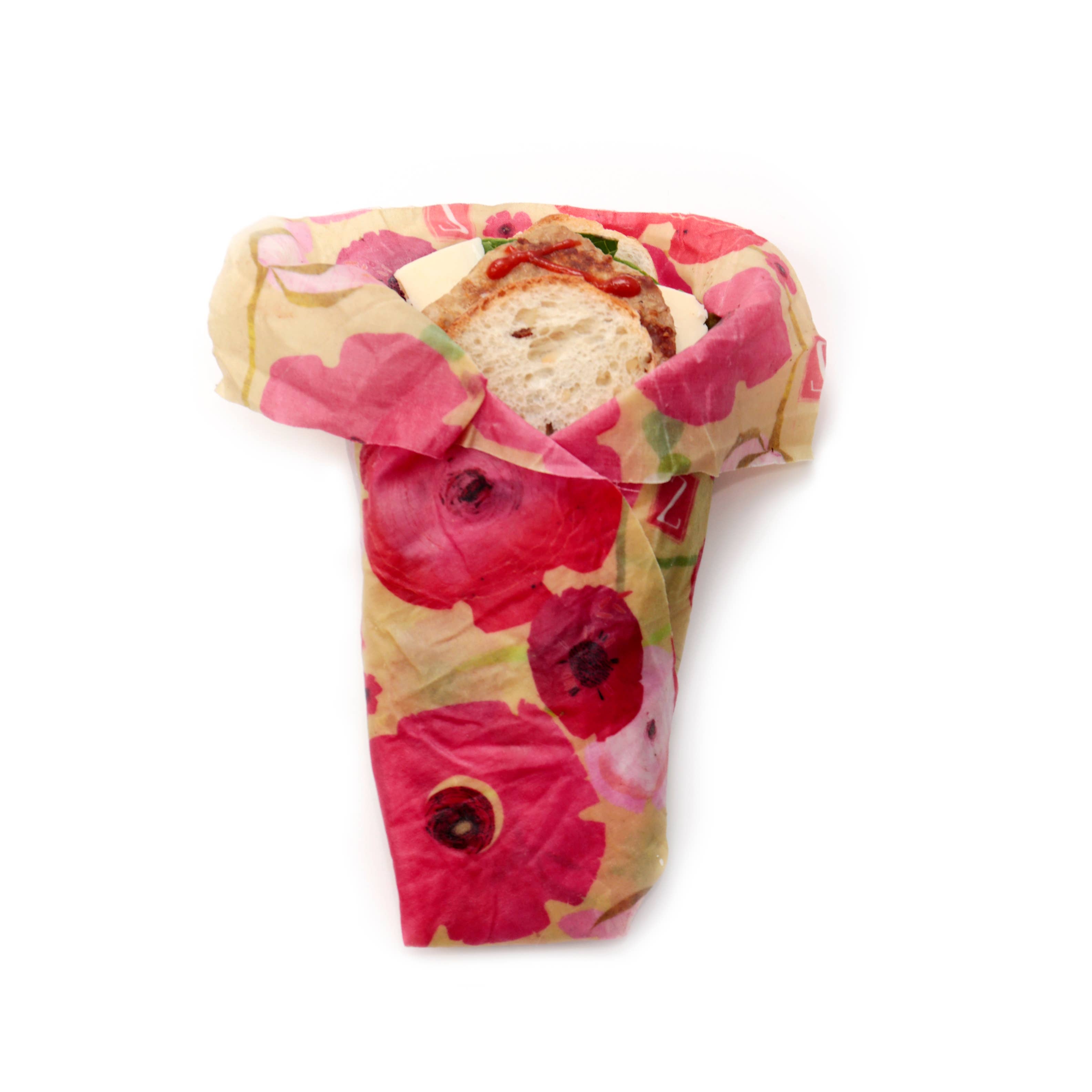 Z Wraps – Engroshandel Indpakning/pose til opbevaring af mad – Z Wraps Stor genanvendelig bivoks Food Wrap Starter Collection1