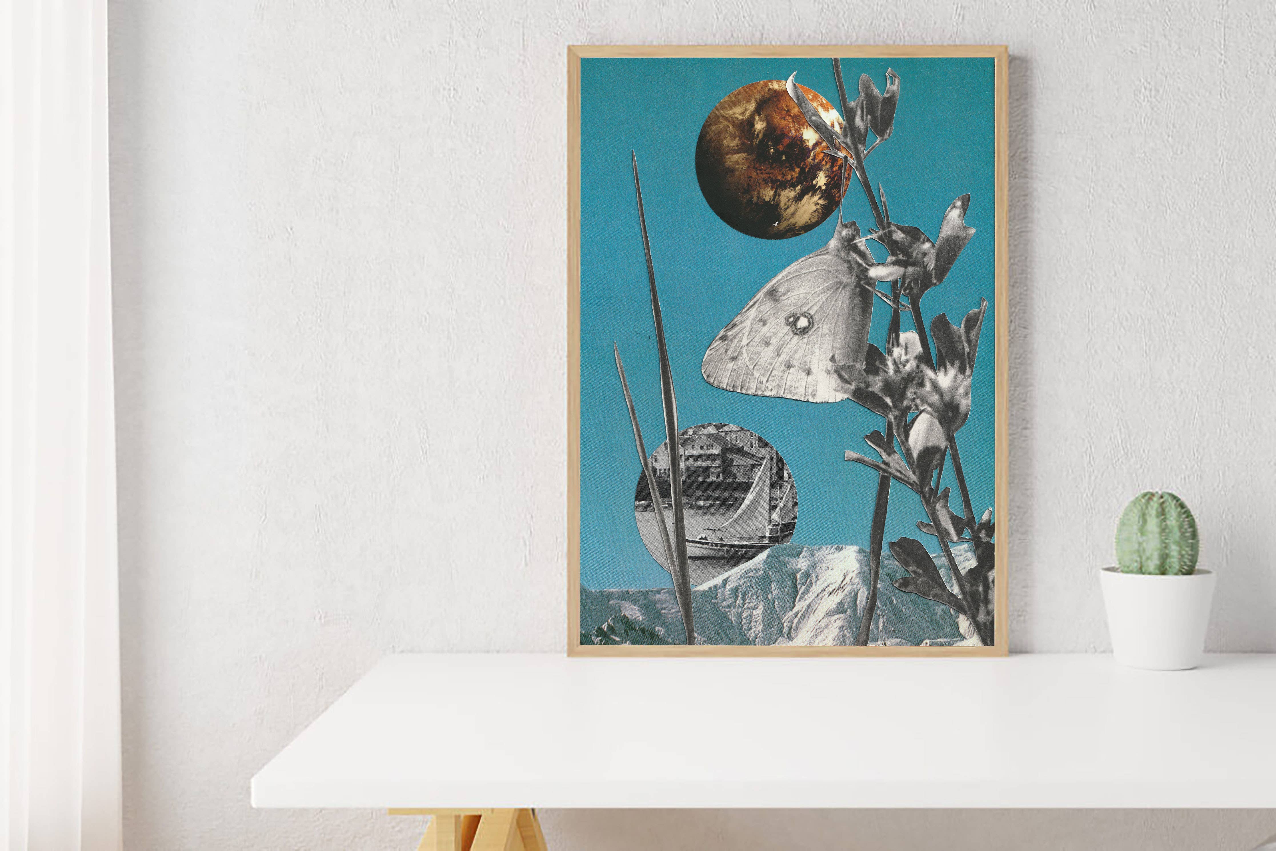 LocalHotelParking – wholesale Art print – Butterfly - Print1