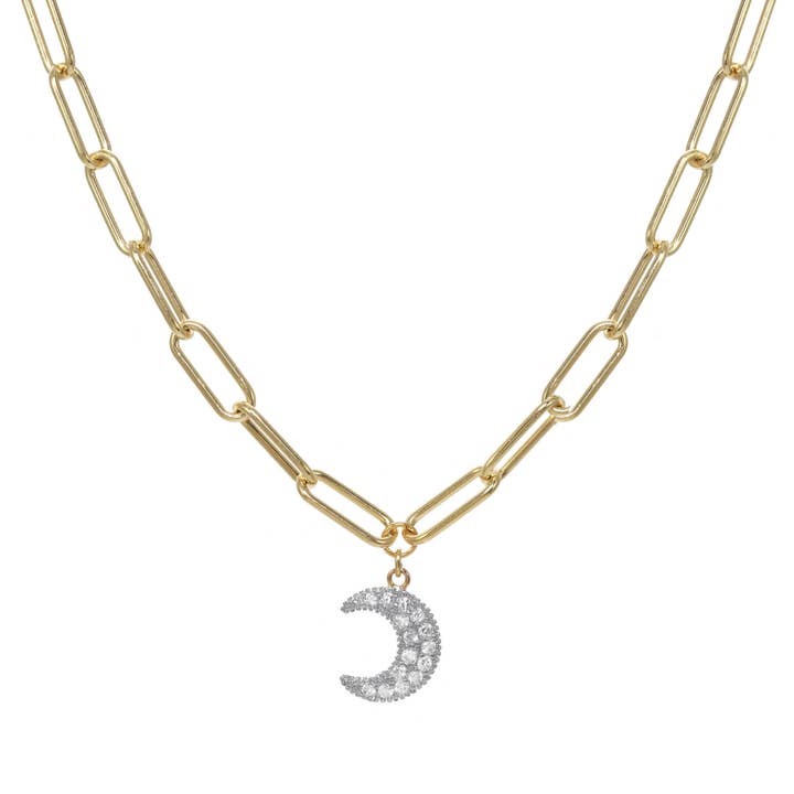 To the Moon and Back Pendant for wholesale by Rachel Reinhardt