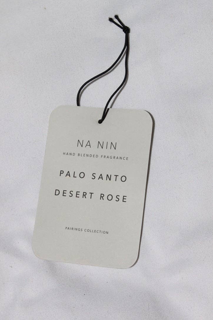 Na Nin - Wholesale Air Freshener - Palo Santo & Desert Rose Fragrance Card1