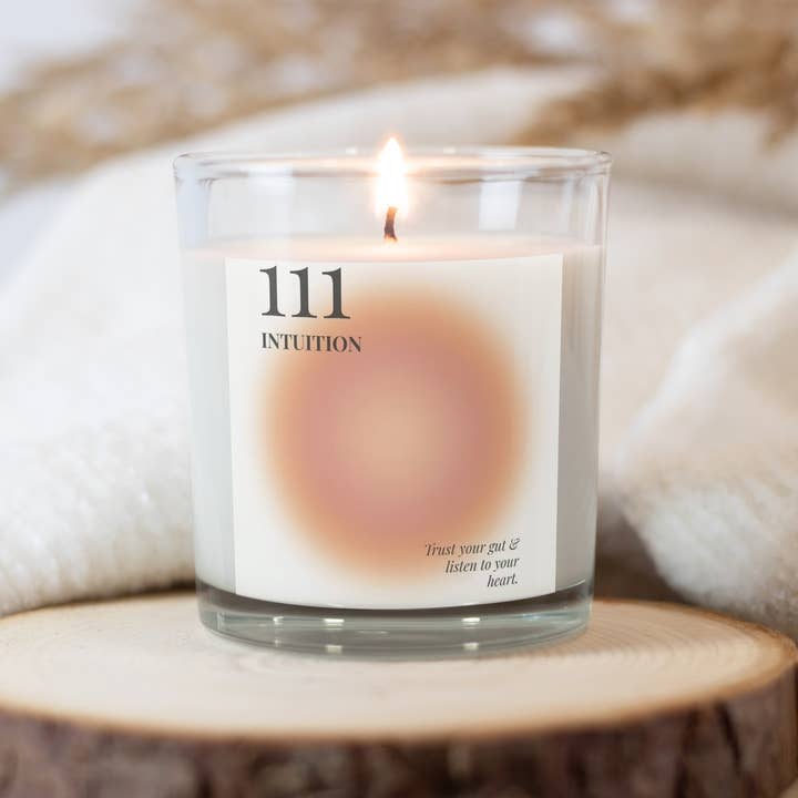 111 - Angel Number Soy Wax Candle for wholesale by Emare Aroma