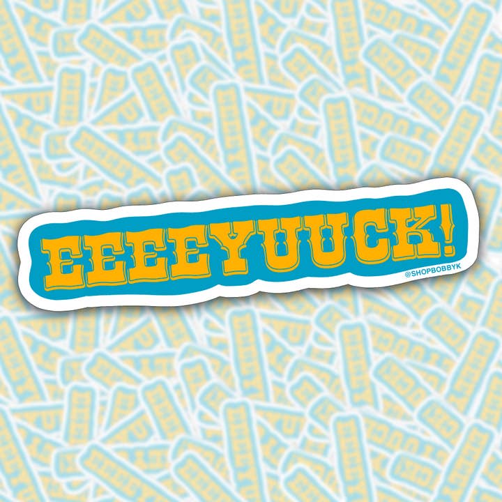 BEEEUUURK ! Autocollant pour la vente par BOBBYK