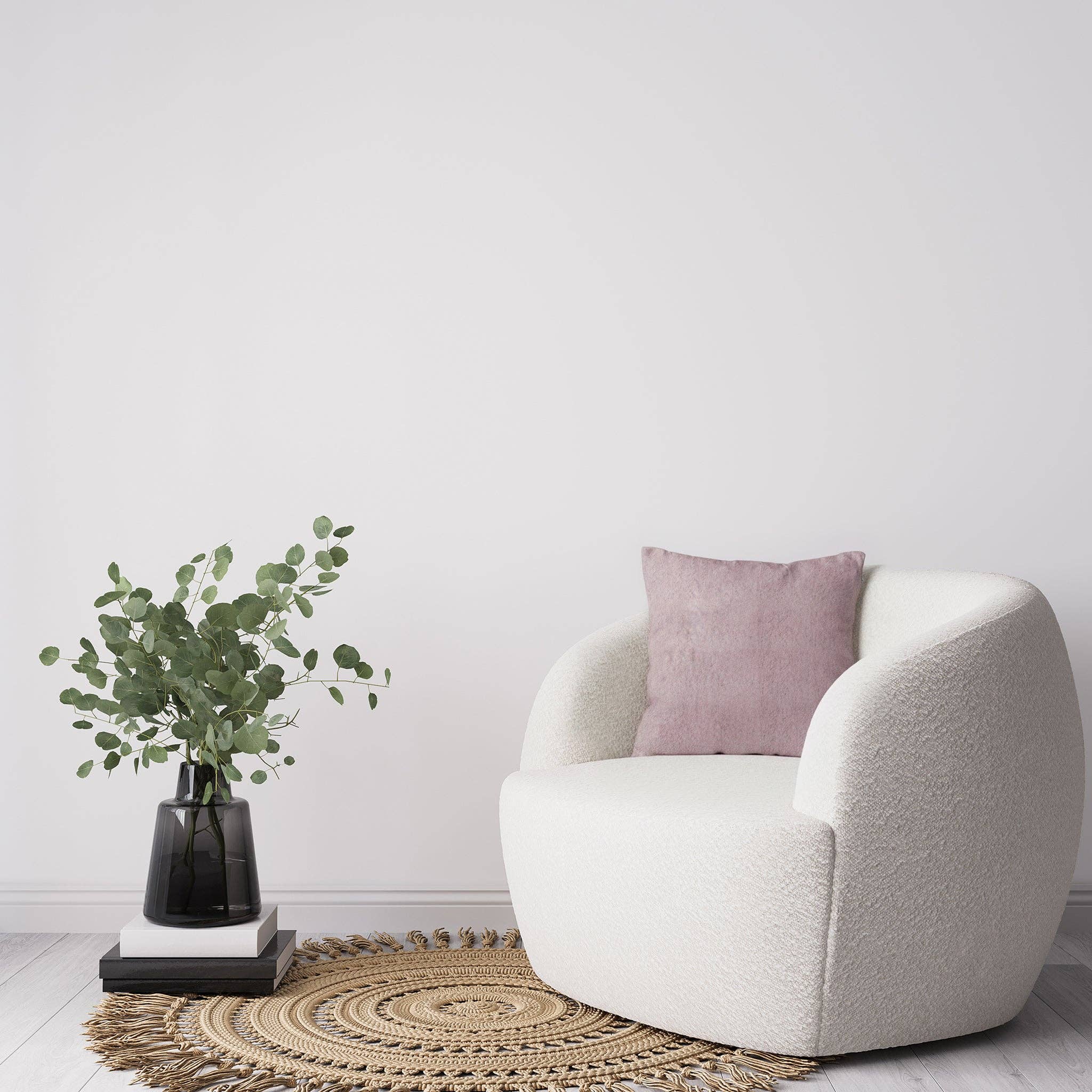 Coussinyet - Wholesale Throw/Decorative Pillow - Chamonix Herringbone Cashmere Pillow Pink1