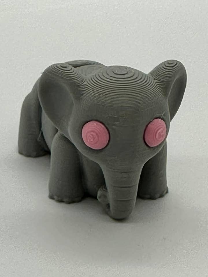 Animal Fidget Elephant for wholesale by Shape Shifter Studio 3D