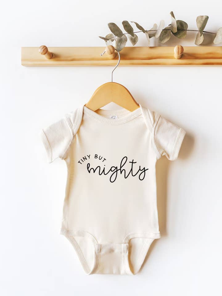 Dorothy’s Reason - Wholesale Bodysuit (Non-Footed) - Baby - Tiny but Mighty Baby Bodysuit | Preemie Baby Gift | Kids 0