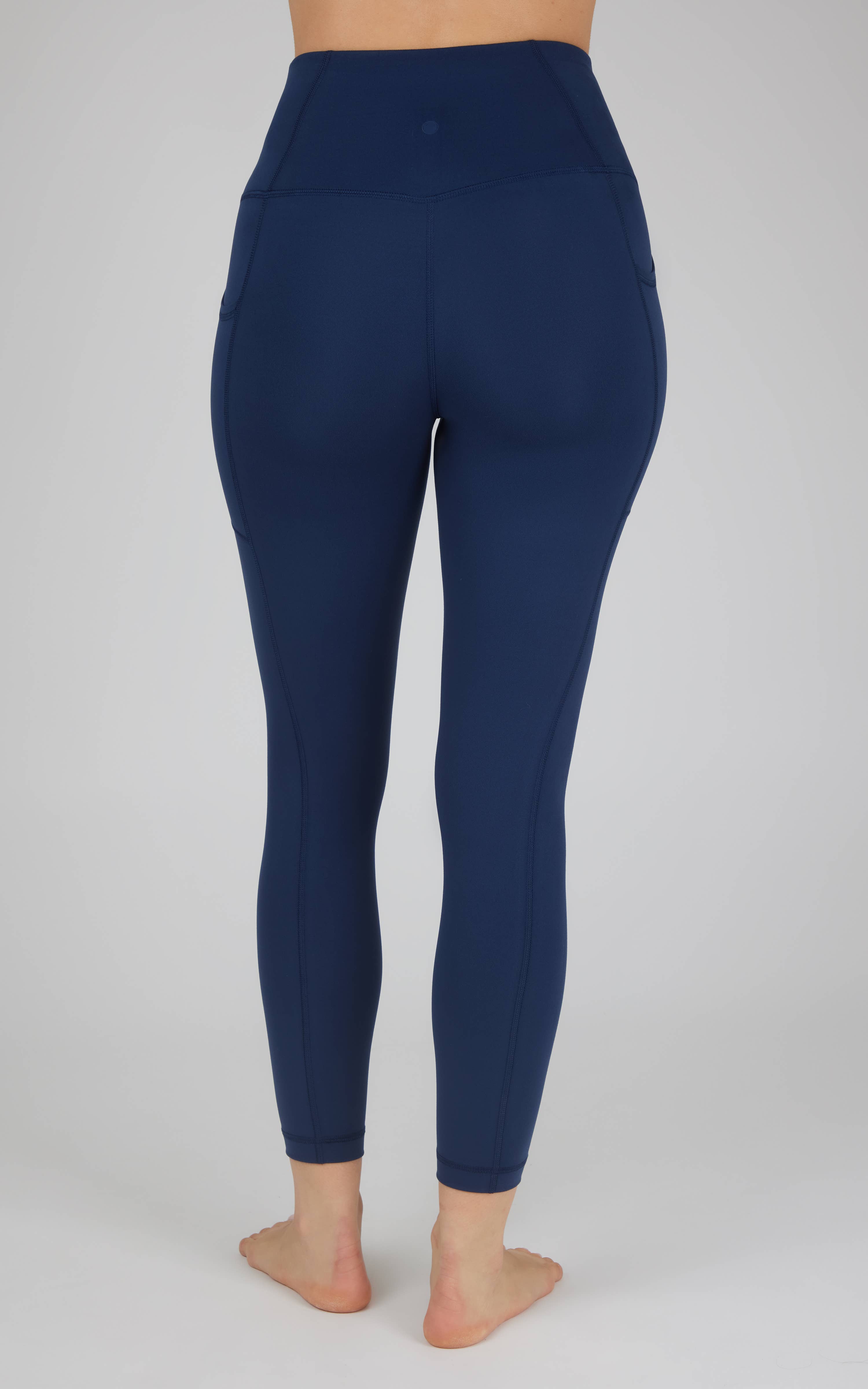 90 Degree by Reflex & Yogalicious - Wholesale Athletic/Lounge Leggings - Women's - Women's Lux Ankle Leggings with Utility Pockets5