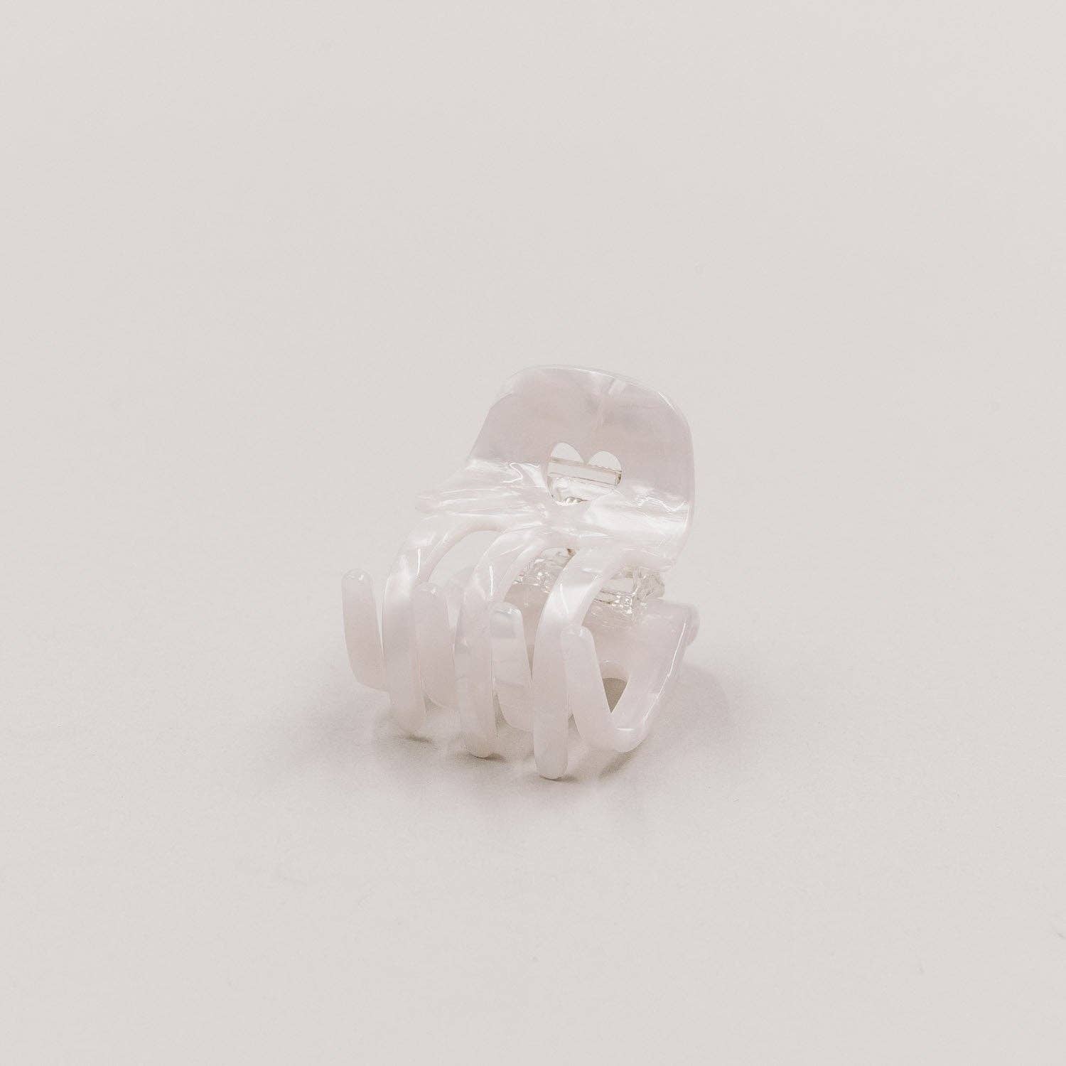 Eulenschnitt - Wholesale Barrette - Women's - Small Heart Pearl Hair Clip (PU = 10 pcs)1