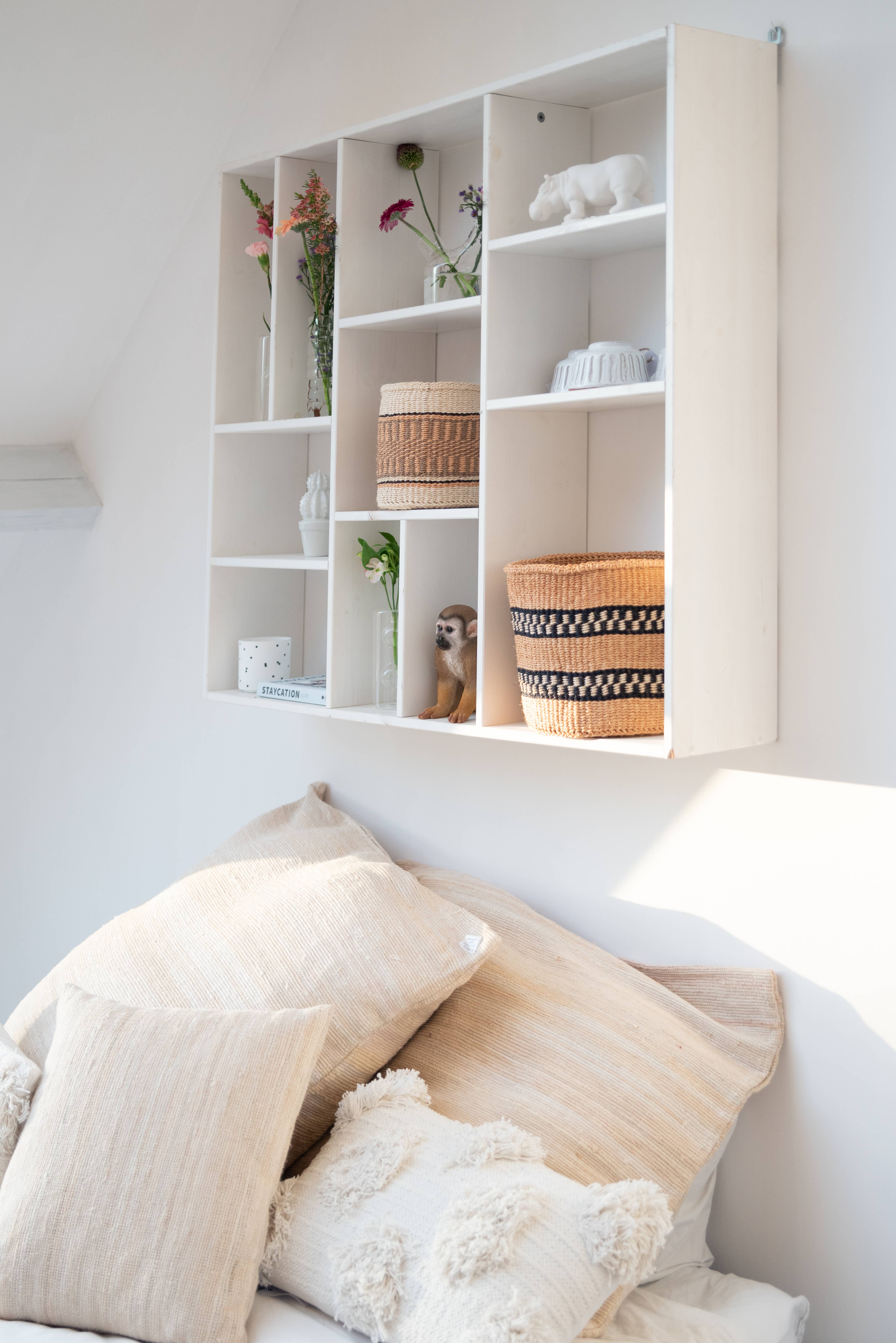 Crafts by Solid - Wholesale Throw Pillow Cover - Handmade Off White Silk Sari Cushion Covers - S 45 * 45 cm8