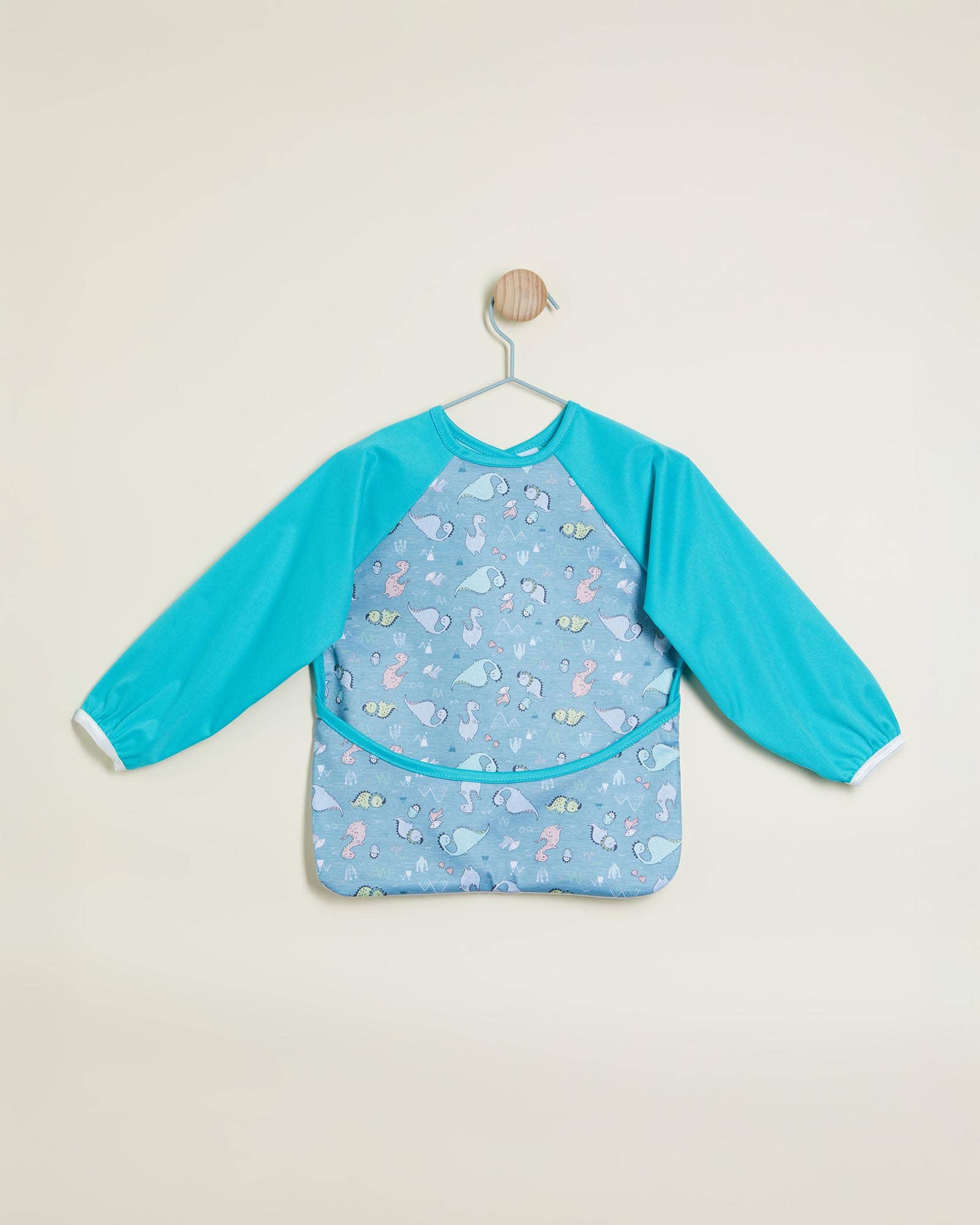 Itti - Wholesale Bib - Baby - Sleeved Smock / Bib - Dino1