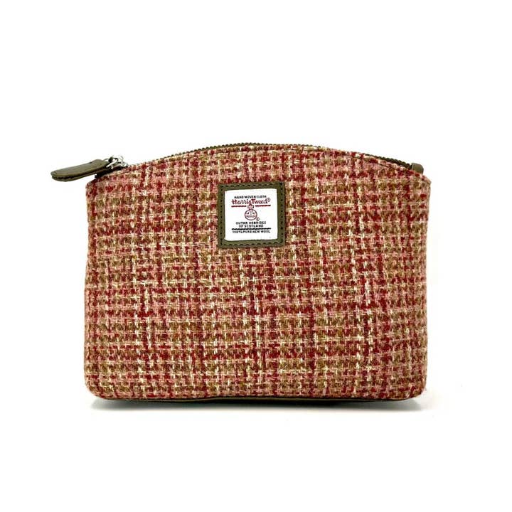 maccessori – Großhandel Schmink-/Kosmetiktasche – Harris Tweed Kosmetiktasche Ahorn