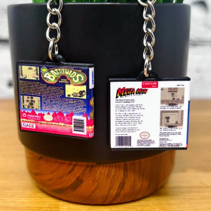 BitsyLabs – Engroshandel Nøglering - Unisex – Gameboy-spilæske-nøgleringe9