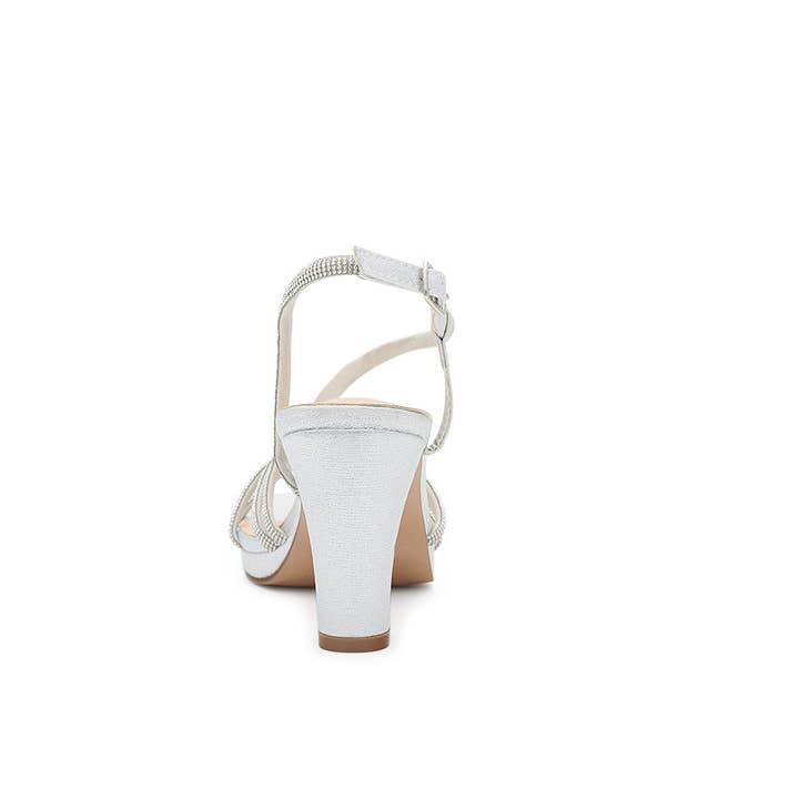 De Blossom Collection - Wholesale High Heels - Women's - Strappy Glitter Formal Heel