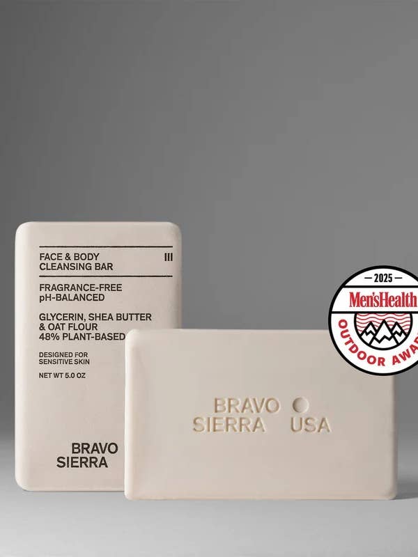 ANSIGTS- OG KROPPSRENSENDE SÆBESTYKKE for engroshandel hos Bravo Sierra