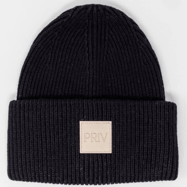 PRIV Toque in Black for wholesale on Faire