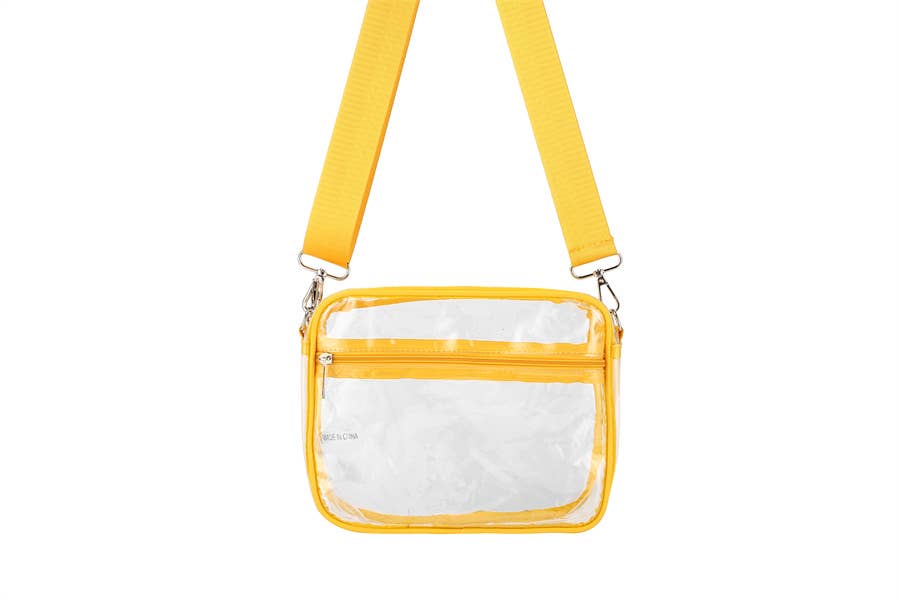 Nima Accessories Inc - Wholesale Crossbody Bag - Women's - Ladies Clear see Thru Crossbody Fashion Handbag 3