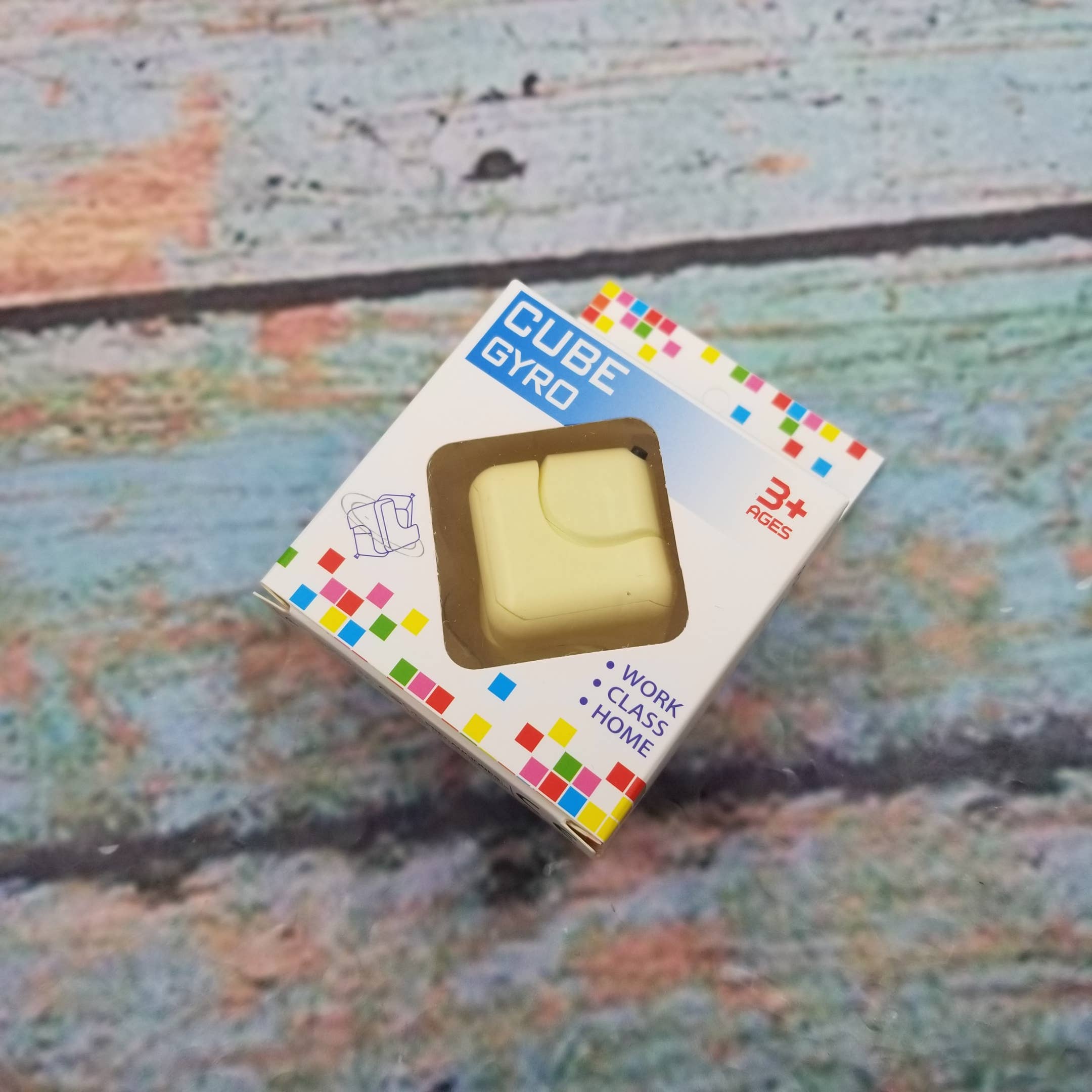 MIAS SHOP – wholesale Fidget toy – Kids – Rotate Square Dice Gyro Fidget cube6