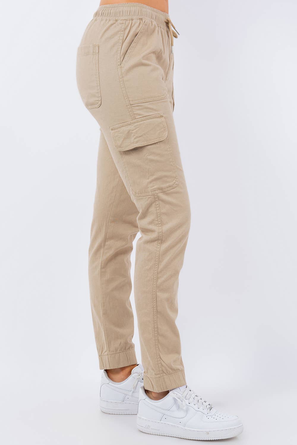 Veracci - Wholesale Pants - Women's - Stretch Twill Cargo Jogger Pants womens10