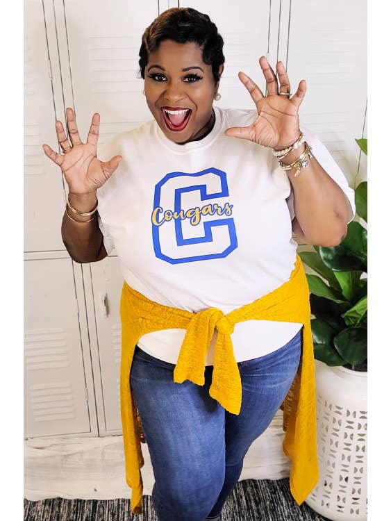 Sugar Stitch - Wholesale Screen Printed T-Shirt - Women's - Custom School Mascot T-Shirt