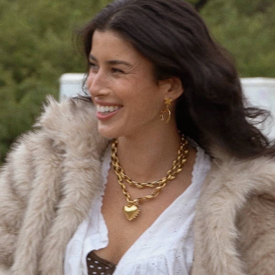 sccollection - Wholesale Pendant/Charm Necklace - Marley Dotted Heart Necklace3