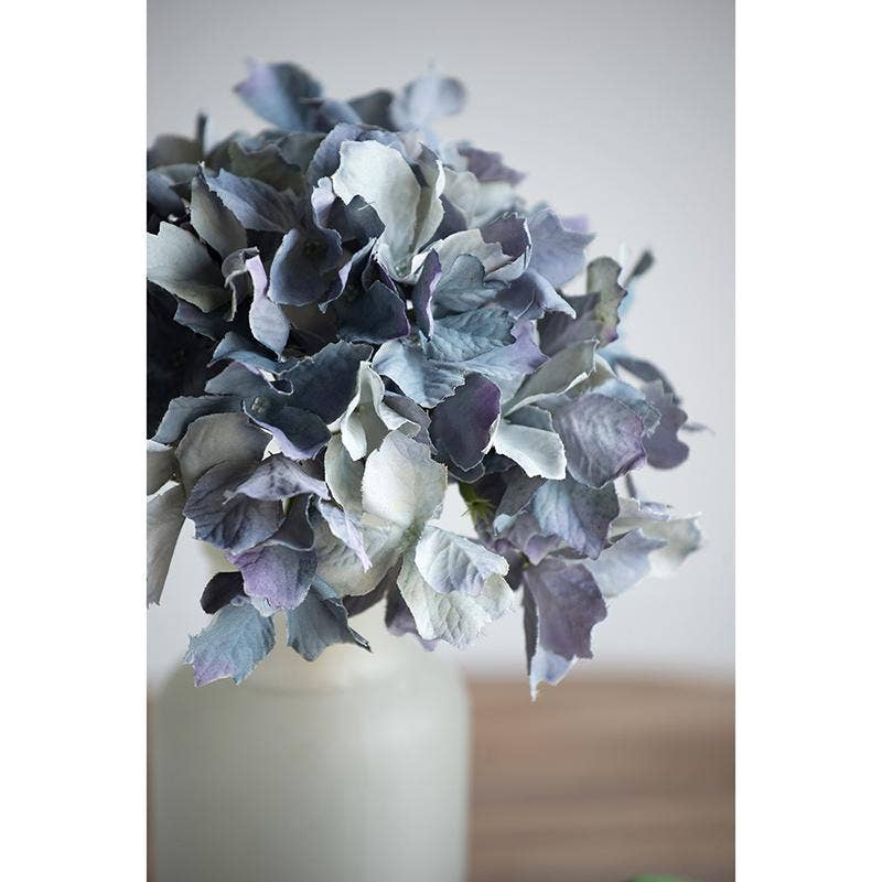 A&B Home Group Inc. - Wholesale Artificial Flowers - Almost Real 14" Hydrangea - Multi-Blue3