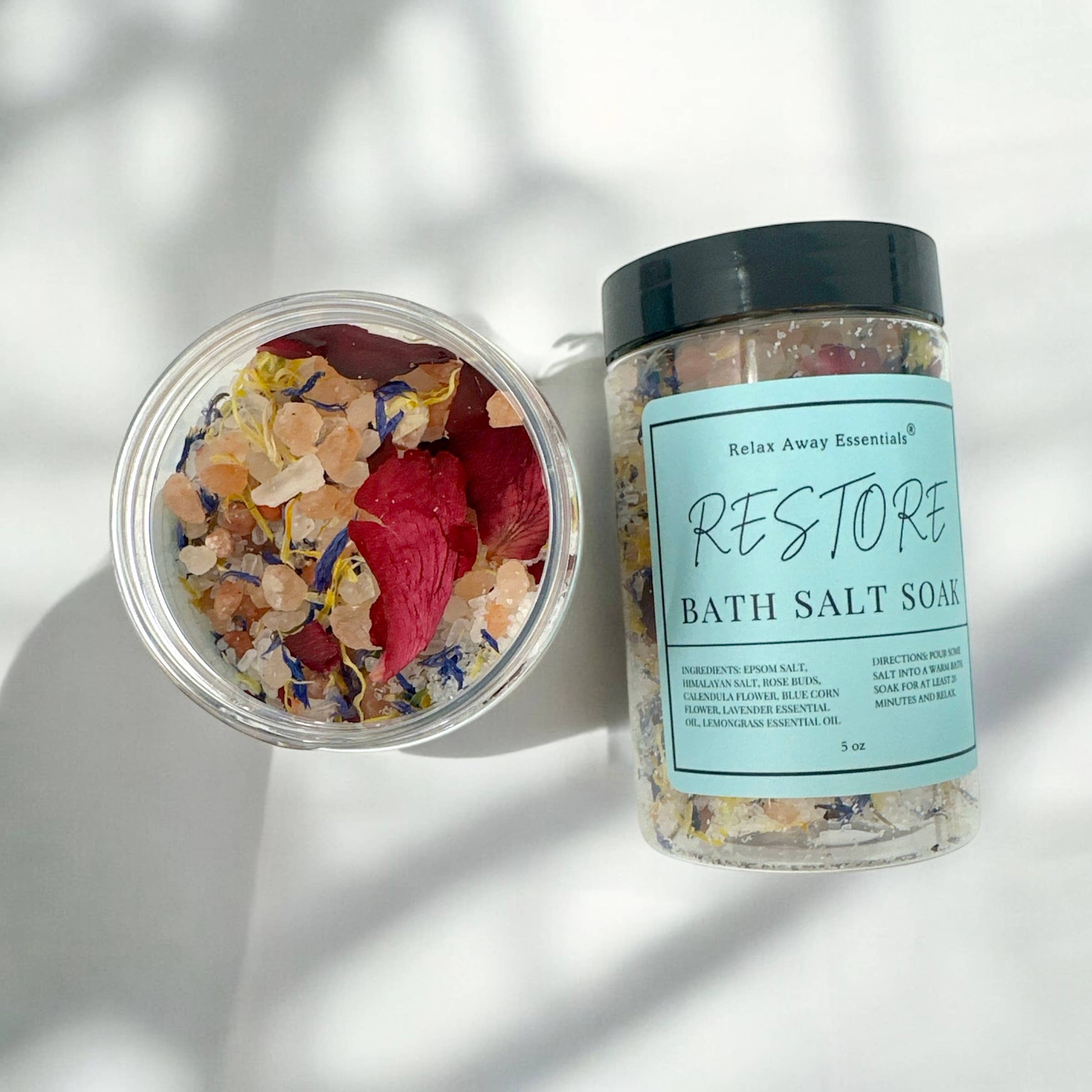 Relax Away Essentials - Wholesale Bath Soak/Milk - Bath Salt Soak - Spa Soak 10