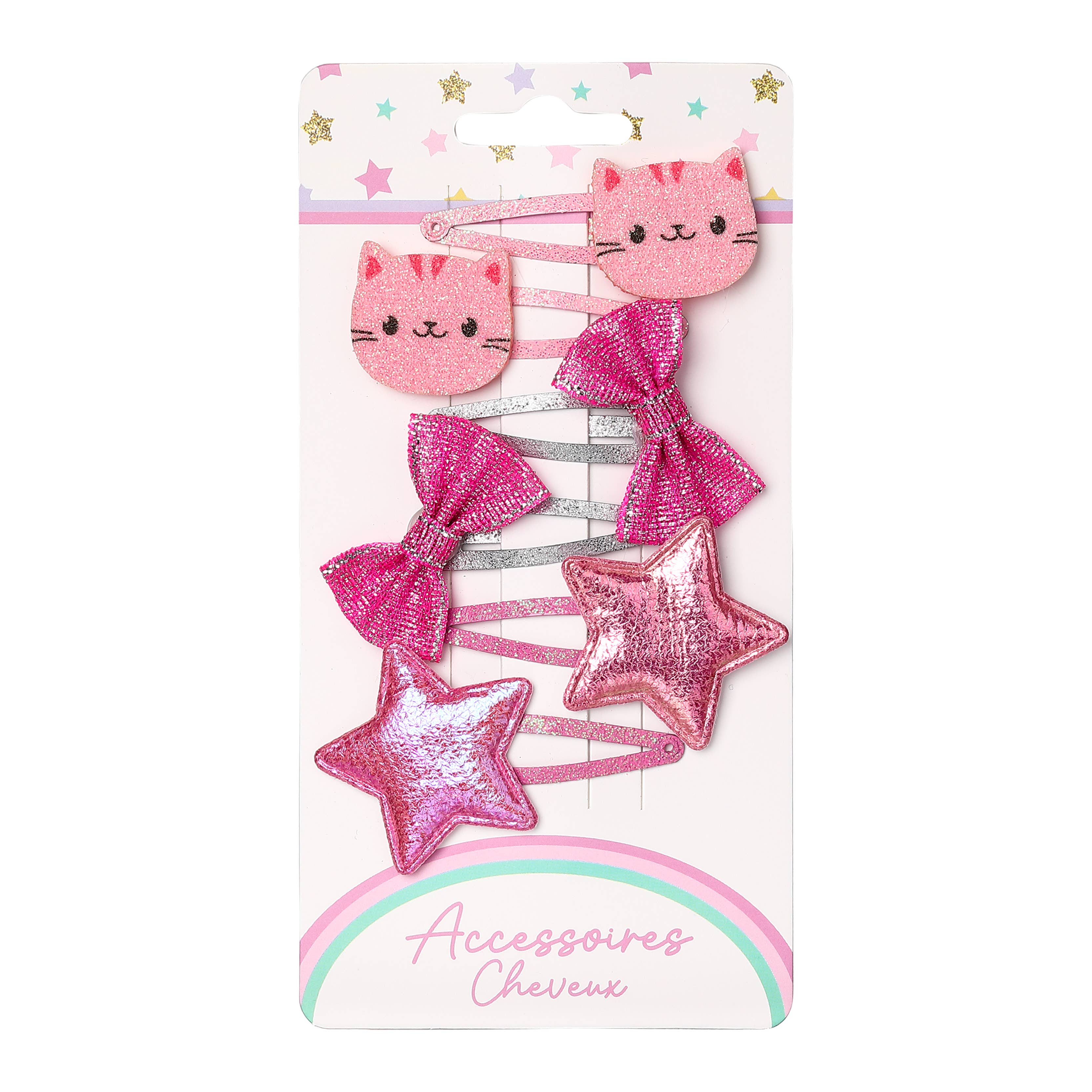 STELLA GREEN - Wholesale Hair Clip - Kids - Set of 6 Hair Clips – Whimsical Sparkle15