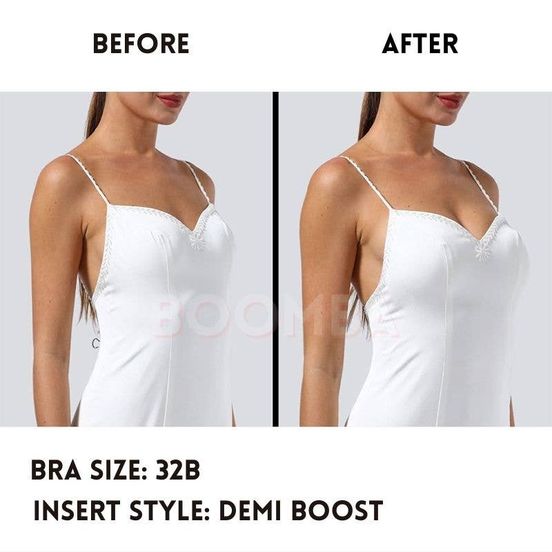 BOOMBA - Wholesale Bra Inserts - Women's - Demi Boost Inserts12