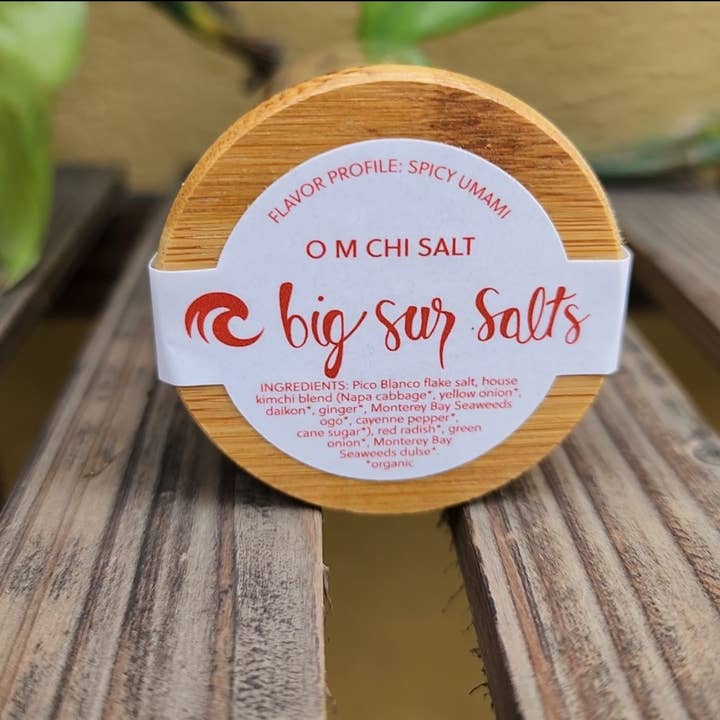 O M Chi Salt for wholesale by Big Sur Salts
