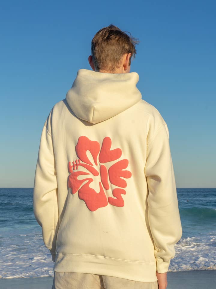 ISLAND BLOOM HOODIE PINK for wholesale by Lies Collective