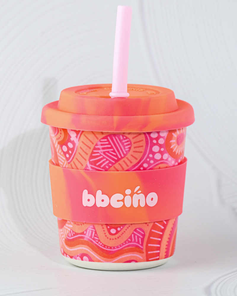 BBcino - Vendita all'ingrosso Bicchiere/tazza - Bambini e neonati - Mum and Bub Kids Keep Cup - 240ml (CANNNUCCIA INCLUSA)1