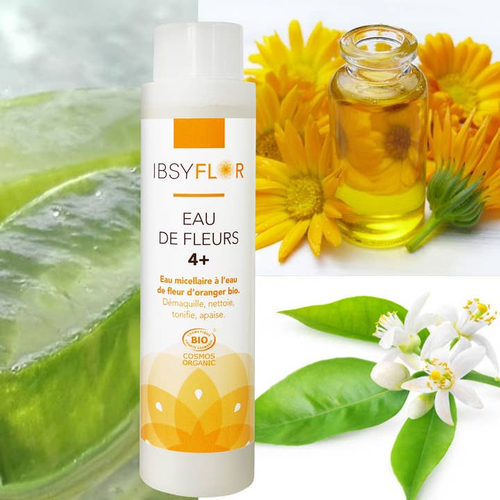 Eau de Feurs 4+ - Nettoyant - démaquillant visage - 200ml pour la vente par ibsyflor