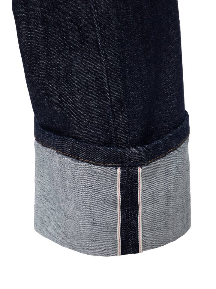 denim ”Robin Selvedge” Selvedge Stretchjeans för wholesale på Faire