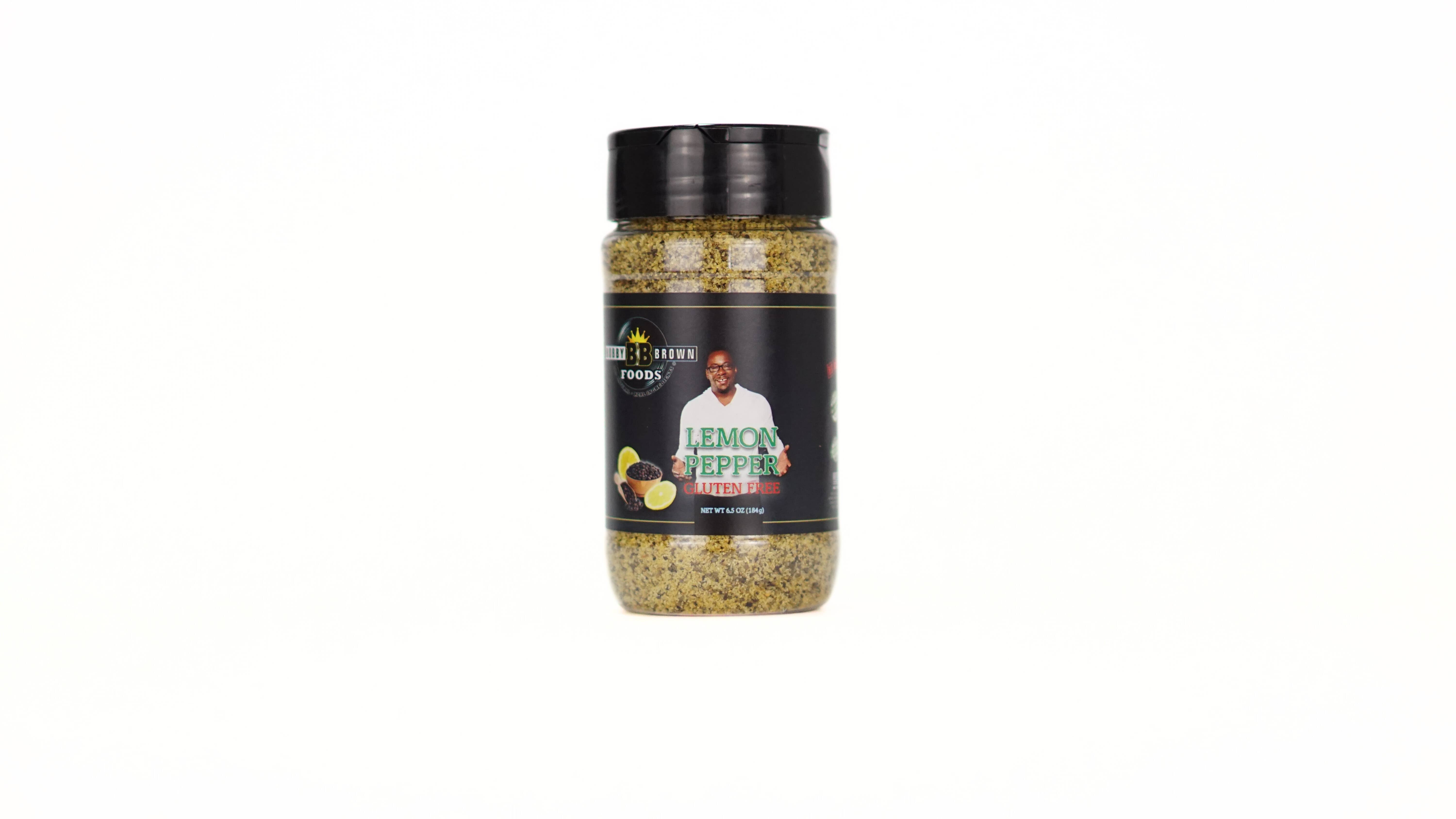 Bobby Brown Foods - Wholesale Dried Spice Mix - Bobby’s Lemon Pepper Seasoning